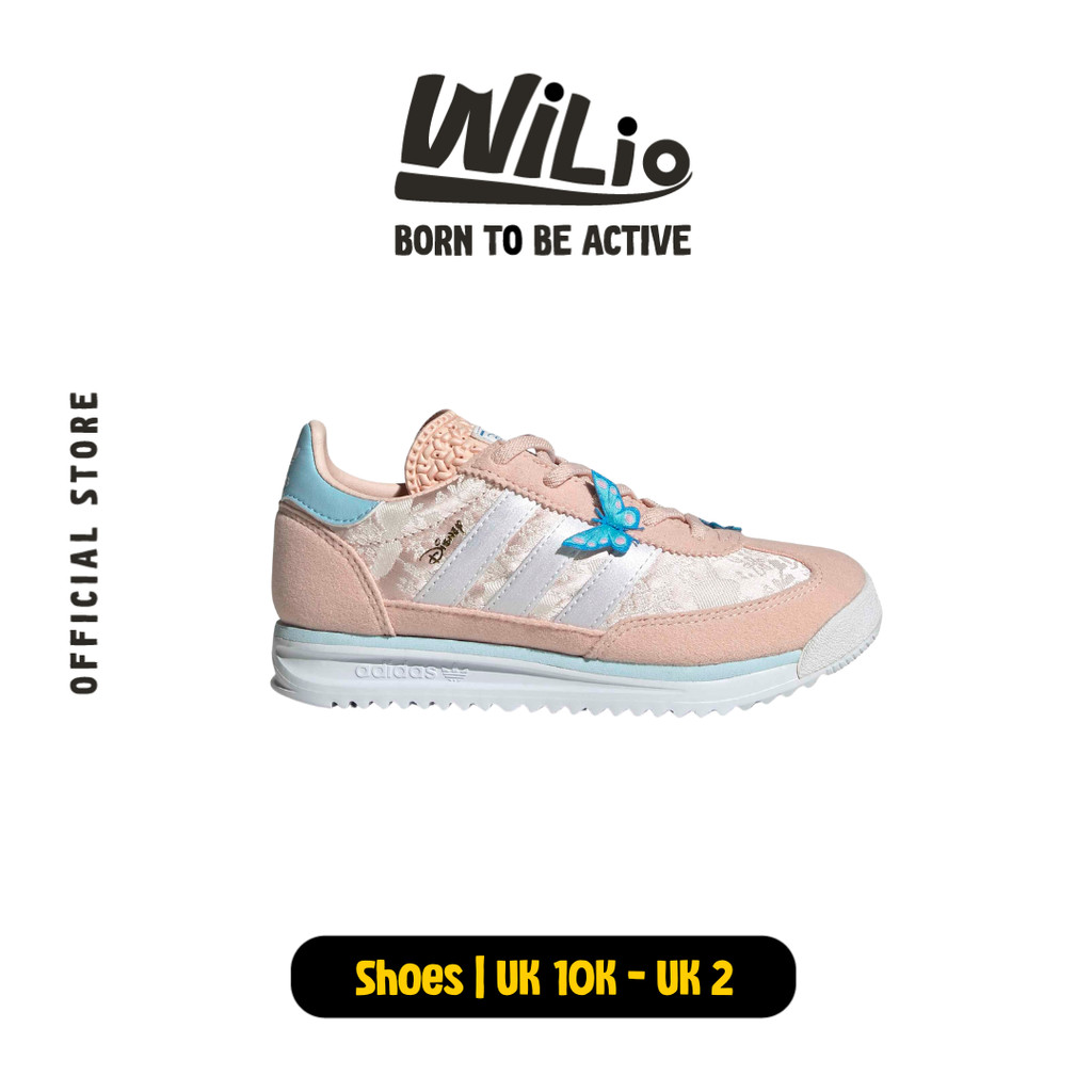 ADIDAS Adidas Disney Sl 72 Rs Elastic Lace Shoes IH9360 - Sepatu Anak (Pink)