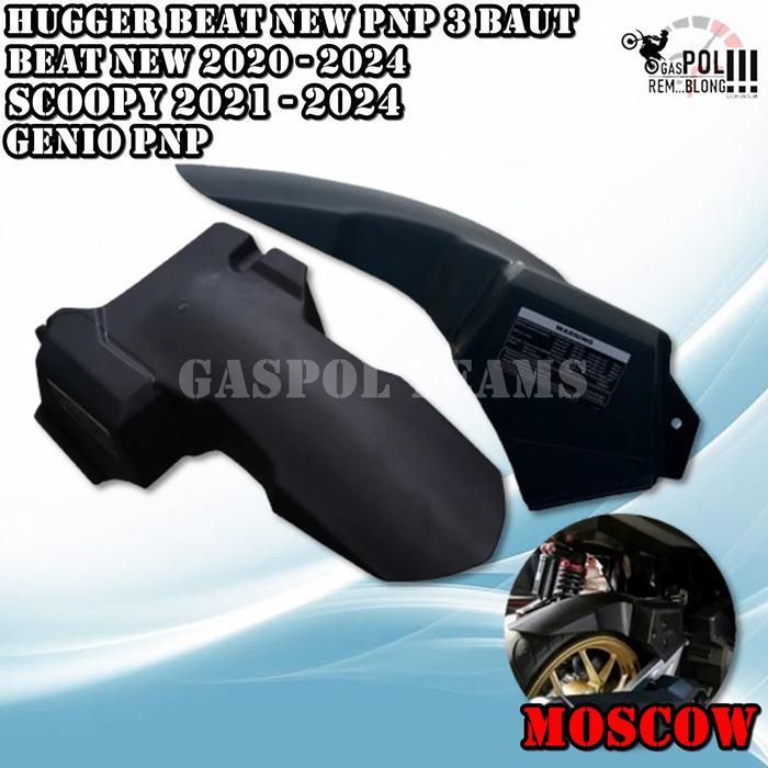 Exclusive Sale Hugger Beat New 3 Baut Deluxe Street Scoopy Genio Abs Cbs Hager Huger Spakbor Kolong
