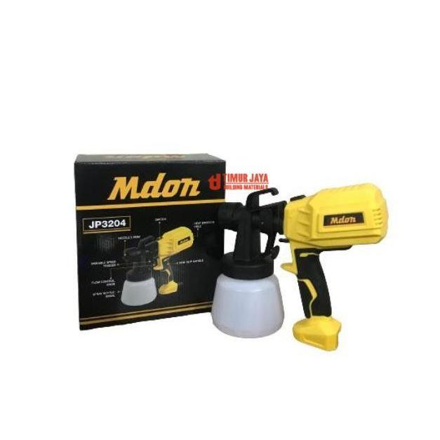 Mdon Alat Cat Semprot Listrik 400W 800Ml Mesin Cat Semprot Listrik Sprayer Elektrik Alat Cat Dinding