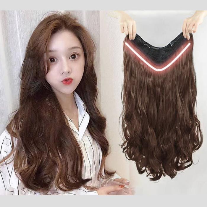 WIG TOUPEE HAIR CLIP HAIR FLIP RSW U SHAPE 00002