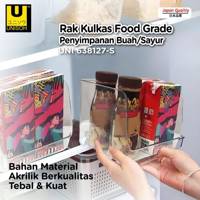 UNISOH RAK KULKAS PENYIMPANAN MAKANAN BUAH SAYUR FOOD STORAGE