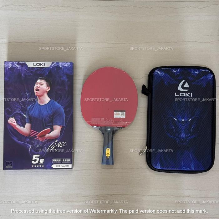 LOKI RXTON Series R5 Bet Tenis Meja Bat Pingpong ORIGINAL - Bat tenis meja Bet ping pong LOKI RXTON