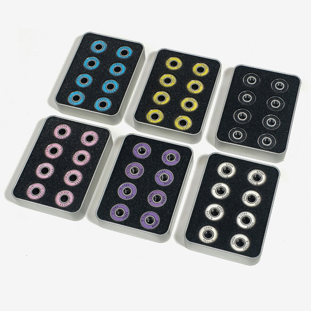 8pcs/set 608 Bearings 608RS-9 608RS-11 Skating Wheels Accessroies Skateboard Roller Skates AMB312