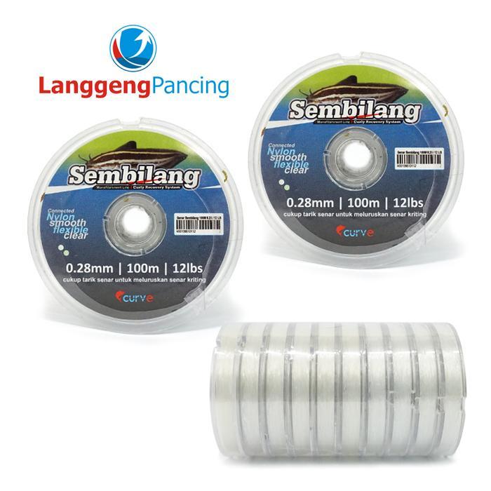 Senar Anti Keriting Curve Sembilang Monofilament
