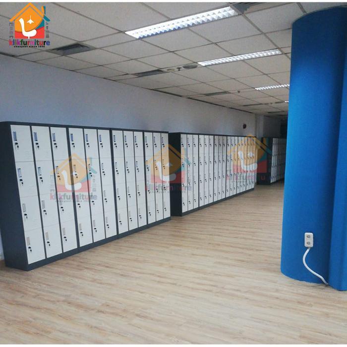 Lemari Loker Locker Cabinet 12 Pintu Full Besi Akl 12