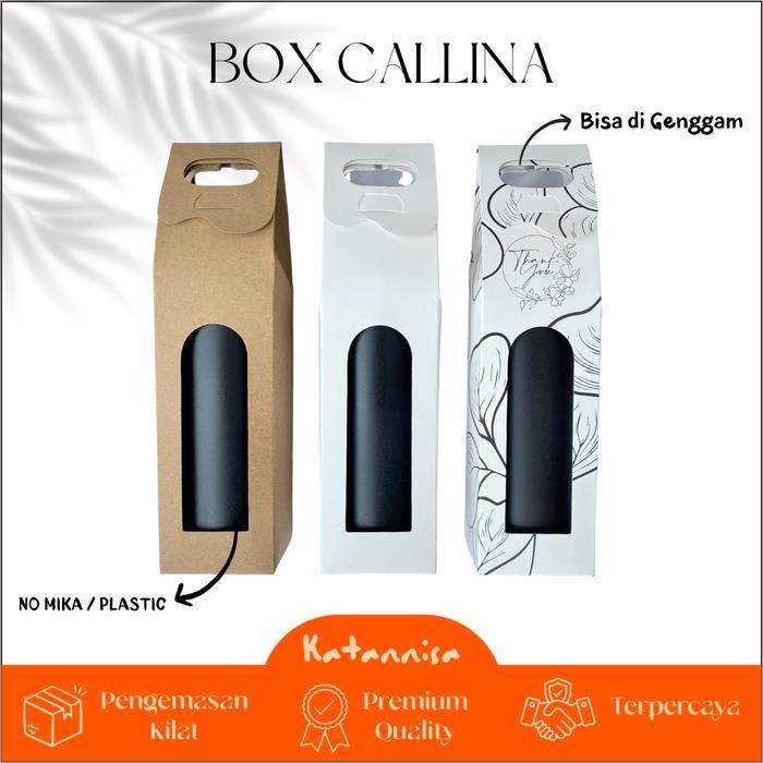 BOX DUS KEMASAN PACKAGING SOUVENIR GIFT HAMPERS BOTOL MINUM TUMBLER