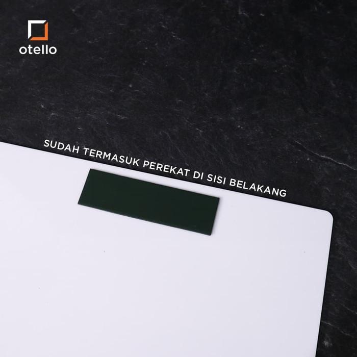 Gunakan Masker Sign Board Akrilik Wajib Pakai Masker Acrylic Modern