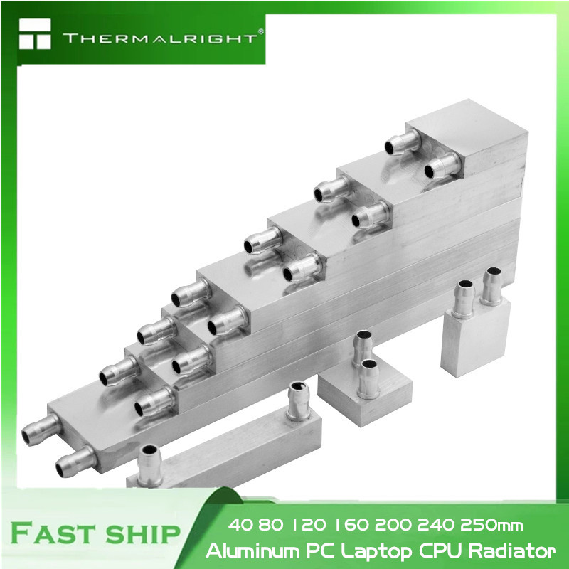 CPU Water Block Aluminum Semiconductor TEC1 Thermoelectric Peltier For OD7-8mm Hose Liquid Cooler 40