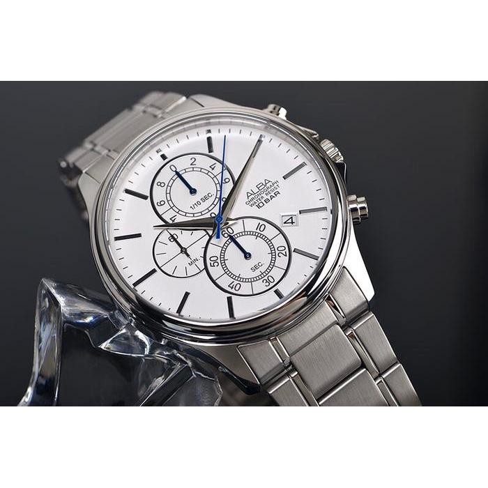 ALBA AM3413 Active Chronograph Stopwatch Jam Tangan ORIGINAL