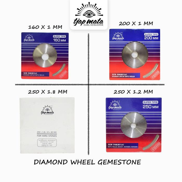 Tjap Mata / Cap Mata Diamond Wheel Gemstone