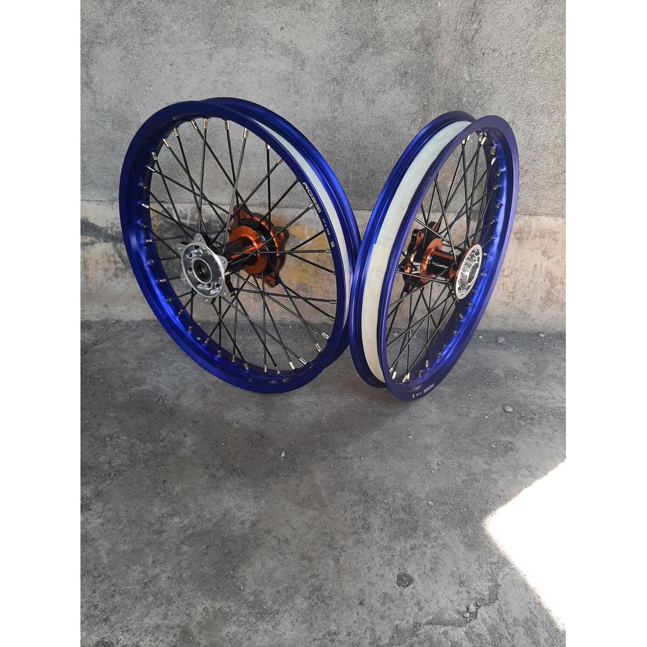 Velg Set Klx 140/160 Roda Surex D-Tracker 150 Tanpa Ban Ring 17