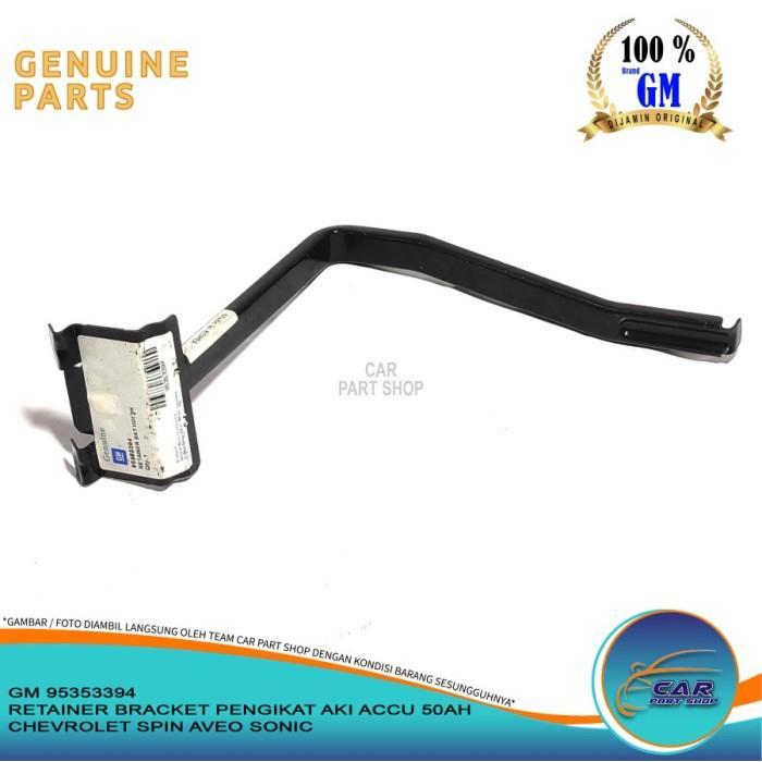Retainer Bracket Breket Pengikat Aki Chevrolet Spin Aveo Sonic 50 Ah