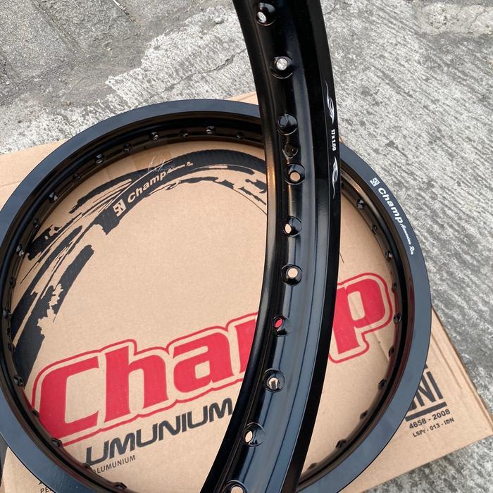 Velg Lingkaran Hitam Gilap 160/185/215 Ring17 Motorcycle