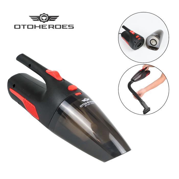 TERLARIS Alat Vacuum Vakum Vacum Cleaner Rumah Mobil Portable Rechargeable Battery Penyedot Debu