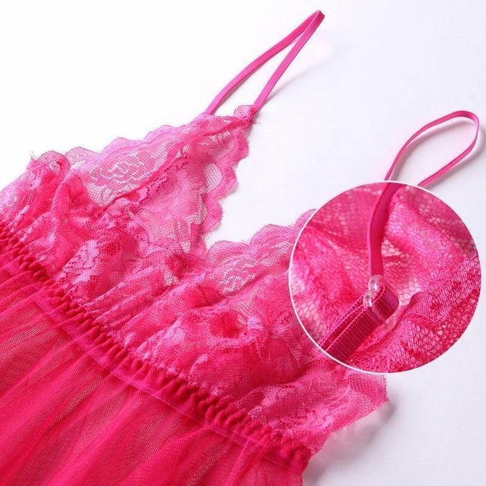 [NL] SLEEPWEAR BROKAT BAJU TIDUR LINGERIE SEXY CEWEK CWK DINAS CEWE REMAJA DEWASA ALL SIZE SEKSI