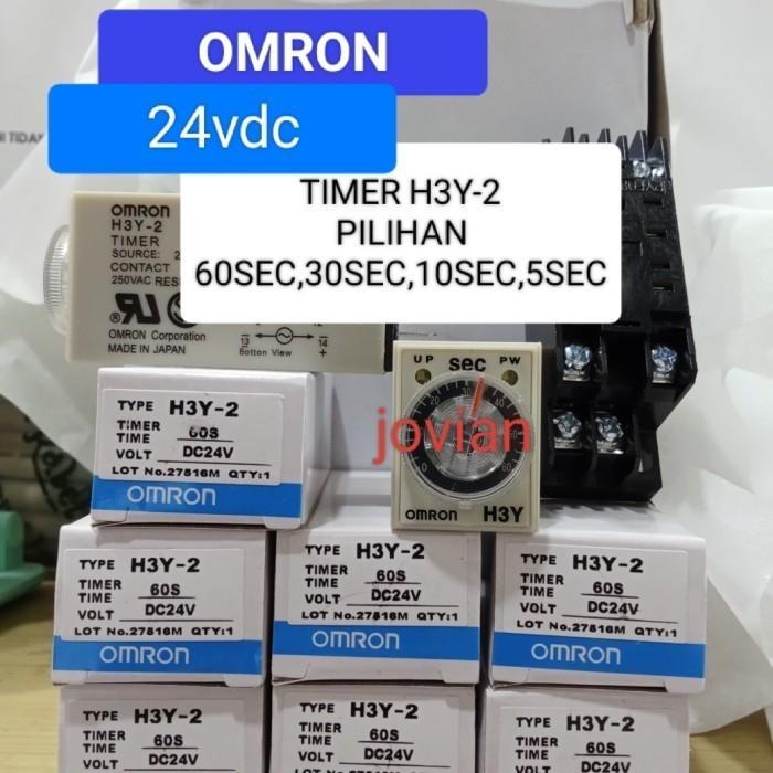 Omron Timer H3Y2 10Detik 24V Dc Harga Khusus
