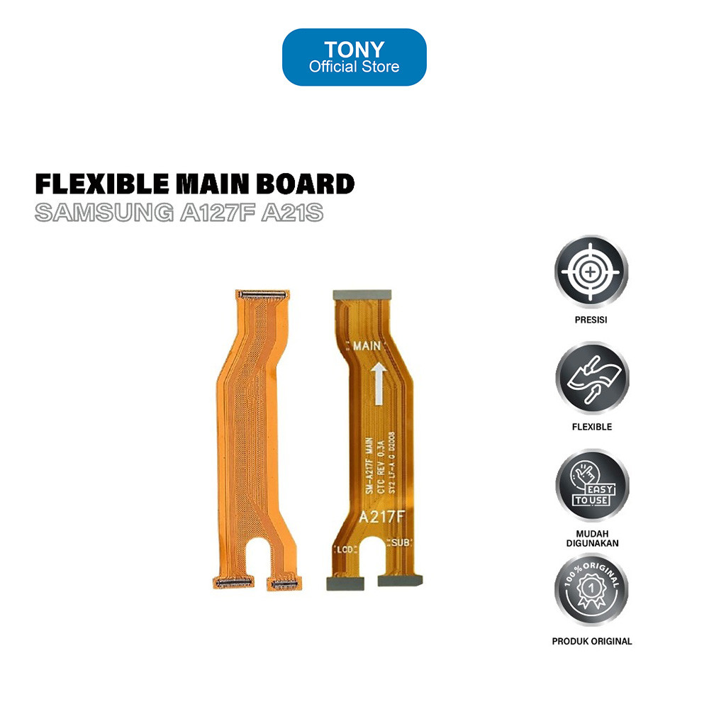 FLEXIBLE BOARD UNTUK SAMSUNG A127F A21S - MAIN BOARD - SPAREPART HP
