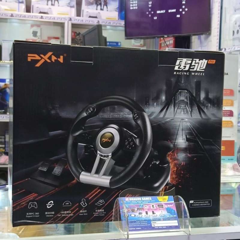 Readyy Stik Stir Pxn V3 Pro Streering Racing Wheel- Stik Stir Ps3 Ps4 Pc Xbox