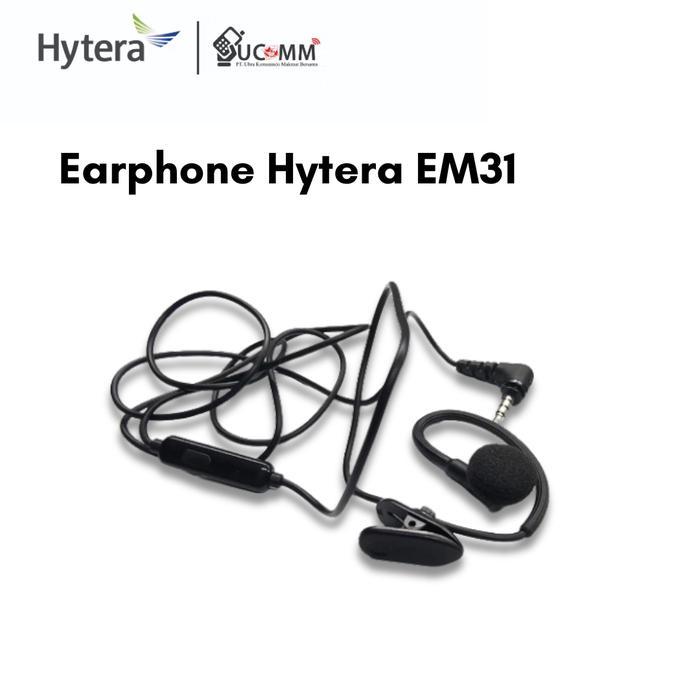HYTERA EM 31 Earphone Hytera S1 Mini S1 Pro Earset Hytera Em31 Jack 3,5mm Earphone Original