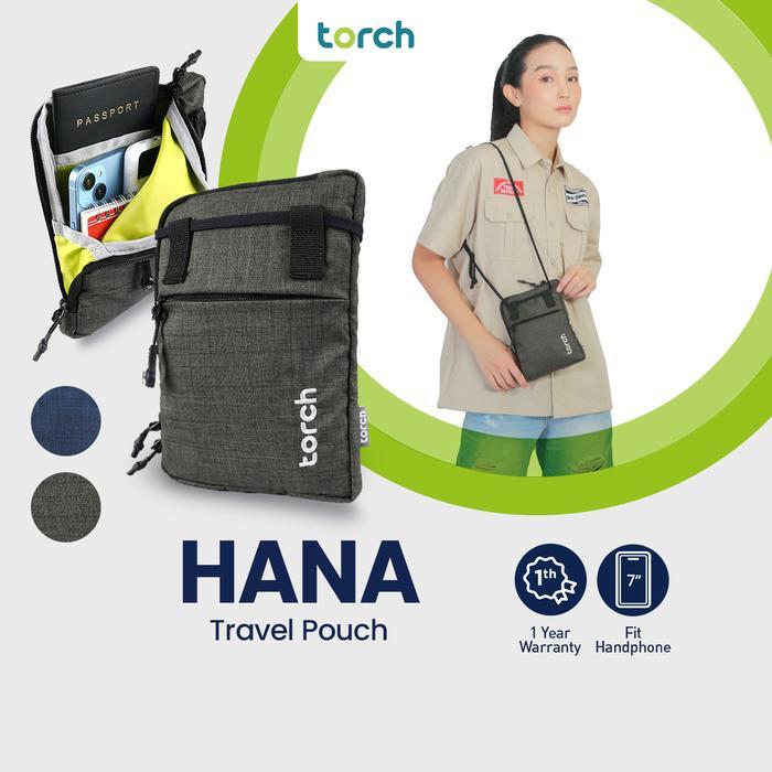 New Torch Hana Tas Selempang Hp Passport Travel Pouch Tas Konser Multifung