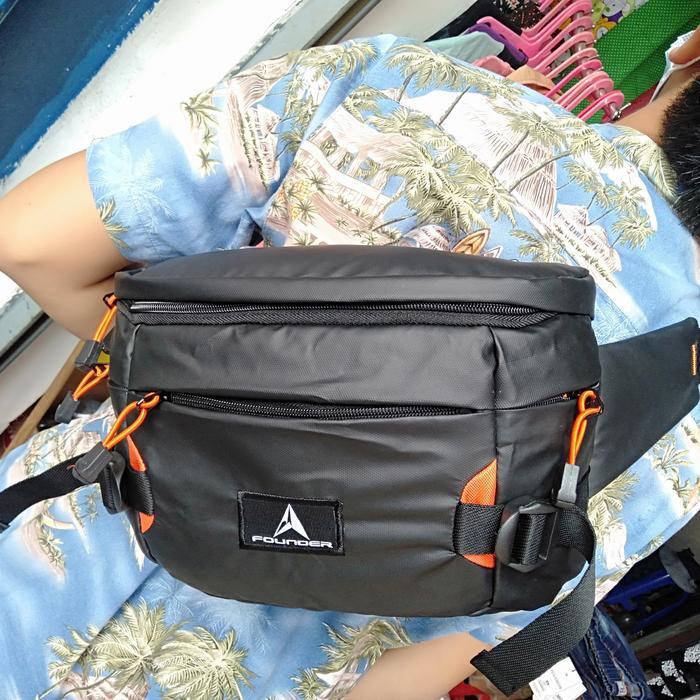 Waistbag Minimalis Waistbag Jumbo Waterproof / Tas Pinggang Founder/ Waist Bag Besar