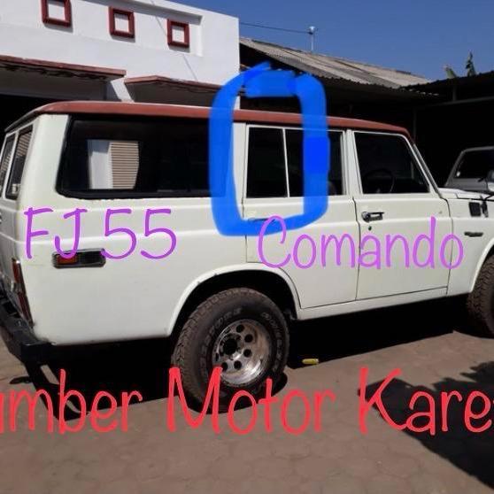 Karet Kaca Mati Pintu Tengah FJ55 Comando
