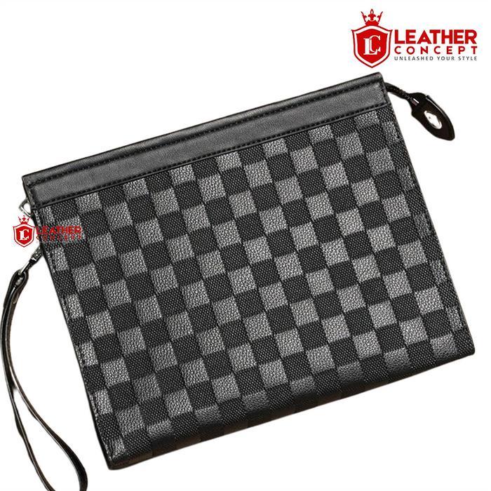 Eiger - Tas Tangan Pria Clutch Kulit Pria Clutch Trendy Pria Akuma