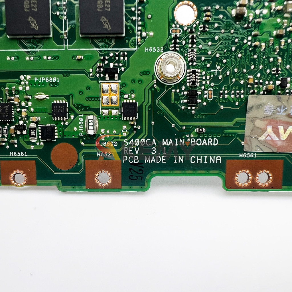 S400CA Laptop Motherboard For ASUS VivoBook S400C S400CA Notebook Mainboard With I3 I5 I7 CPU 100%