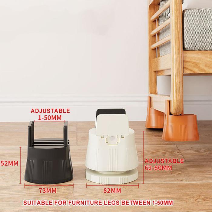 Pengganjal kaki meja, bantalan kaki furniture, alas kaki meja, peninggi kaki meja adjustable Kaki