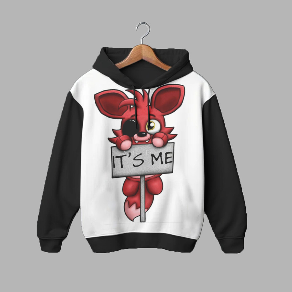 Jaket Hoodie Superhero FNAF Unik Printing Bisa Custom