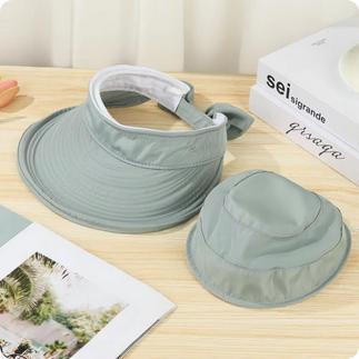 Topi Anti Panas Topi Lebar Perempuan Topi Pantai Umroh Haji Putih Krem Navy Topi Olahraga Wanita