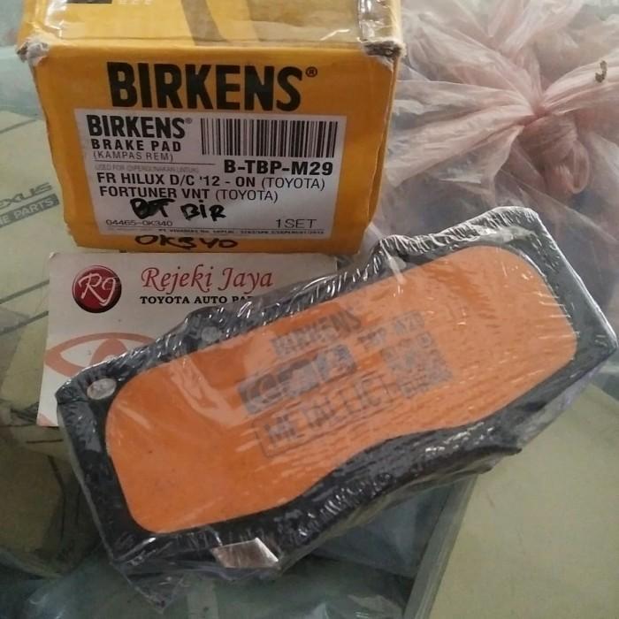 Cuci Gudang Kampas Rem Depan Fortuner Hilux 2012-2015 Vnt Birkens