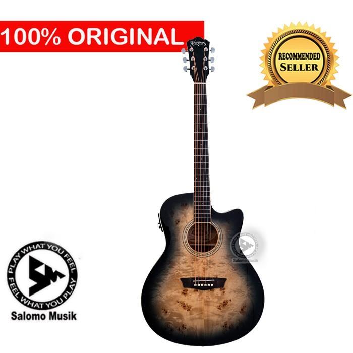 Gitar Akustik Elektrik Washburn DFBACEB Original
