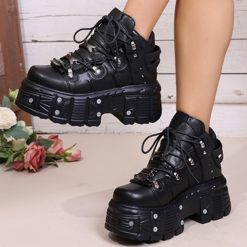 2025 New Daddy Shoes Platform Women's Personality Casual Sneakers