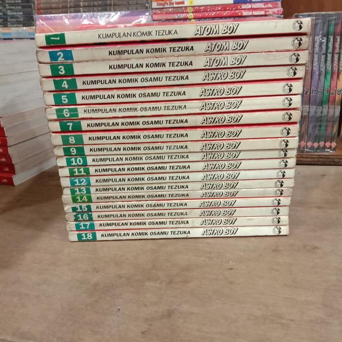 komik Astro boy 1-18 tamat by osamu tezuka