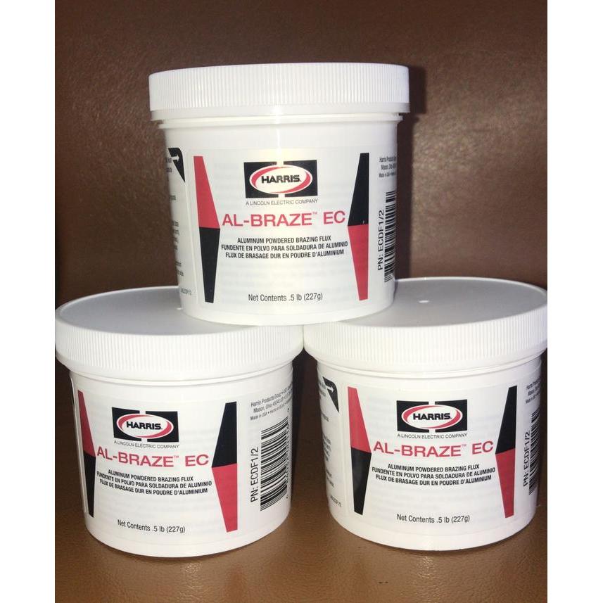 AL BRAZE EC (Powdered Brazing Flux) HARRIS - Obat Las Aluminium 227g