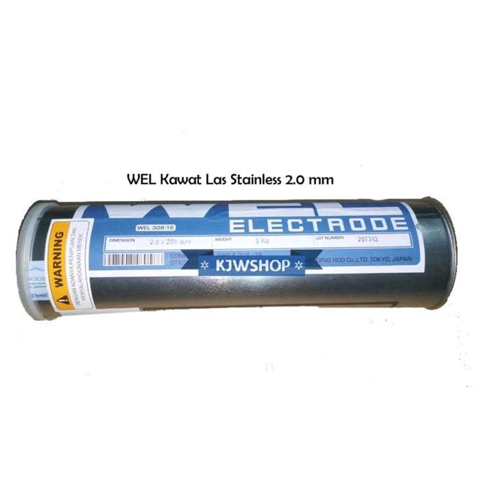 "New" Kawat Las Stainless Steel Weld 2.0 mm x 250mm Kawat Las 2mm Stainless Kawat Las Stainless 2 mm