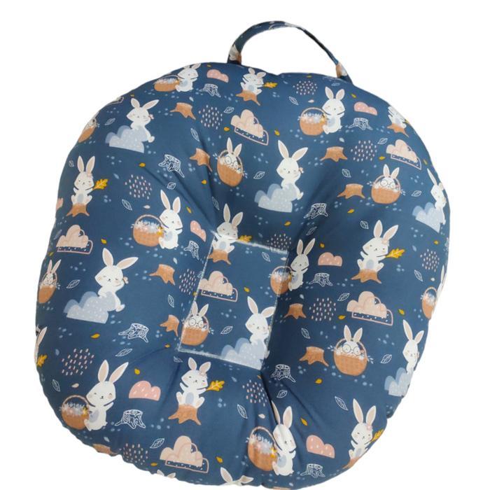 Sofa Bed Bayi - Bantal Sofa Baby - Kasur bayi - Biru