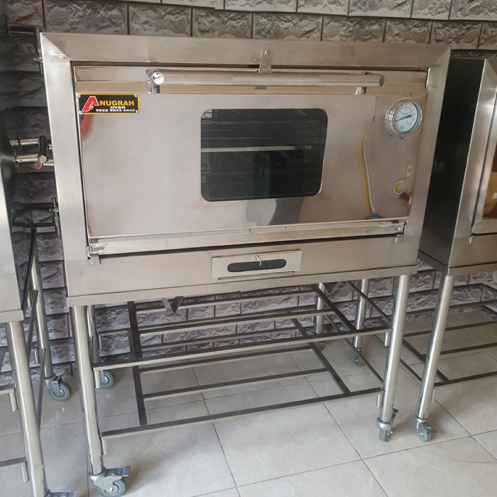 oven gas full stainless 90 x 55 x 58