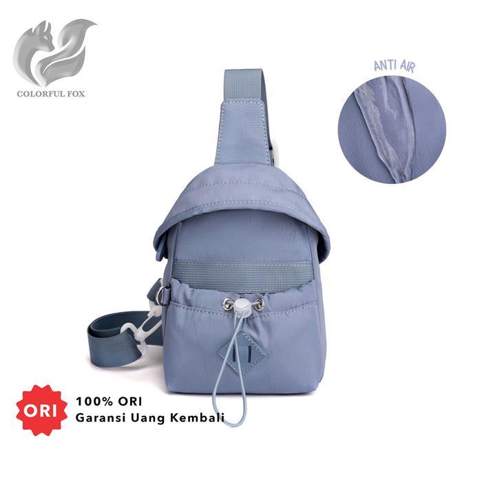 Hody Bag - Tas Selempang Wanita Anti Air Colorful Fox