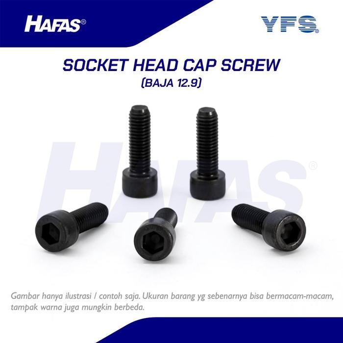 HOT SALE Socket Cap Screw M8 x 30 - P1.25 (Baut L 12.9) - 1 BOX (150 pcs)