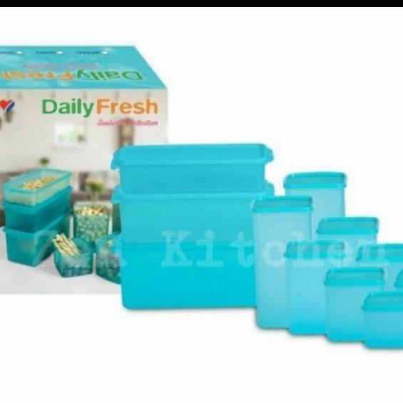 promo toples 1set Daily fressh model tuperware