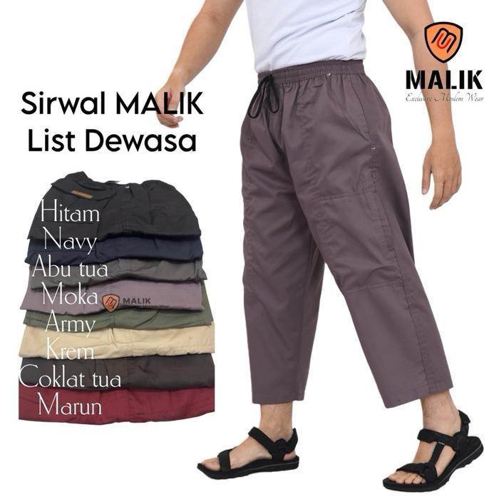 CELANA SIRWAL DEWASA LIST ALLSIZE STANDART LAKI LAKI CELANA KOMPRANG PRIA JUMBO XL XXL