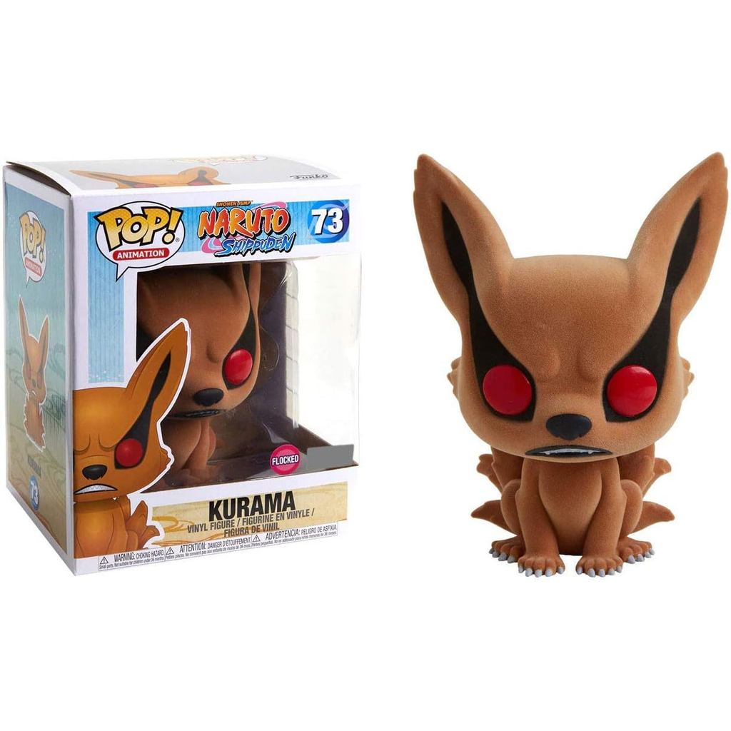 FUNKO POP FIGURE Naruto Shippuden Kurama Flocked Exclusive Oversized Pop 15 cm
