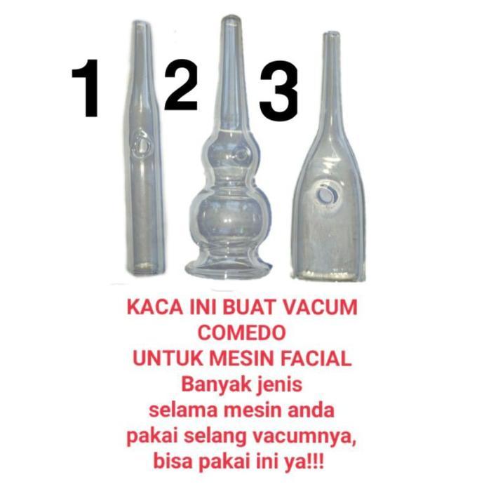 kaca vacum komedo sedot comedo blackhead whitehead alat facial