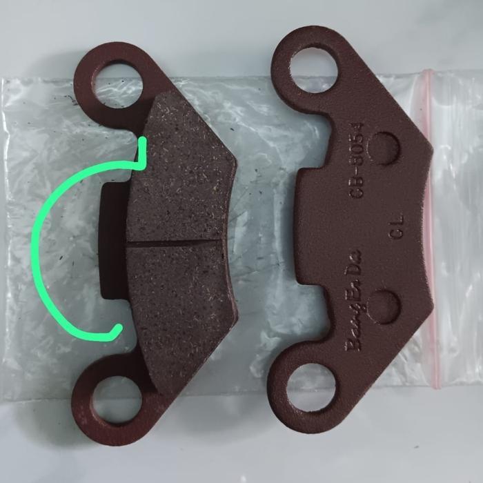 Kampas Rem Belakang Utv 200Cc - Discpad Belakang Utv 200Cc