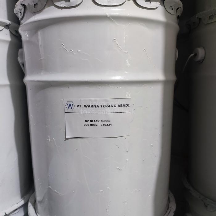 Cat Duco Hitam 20L - Cat Duco Black gloss nc 1 pail