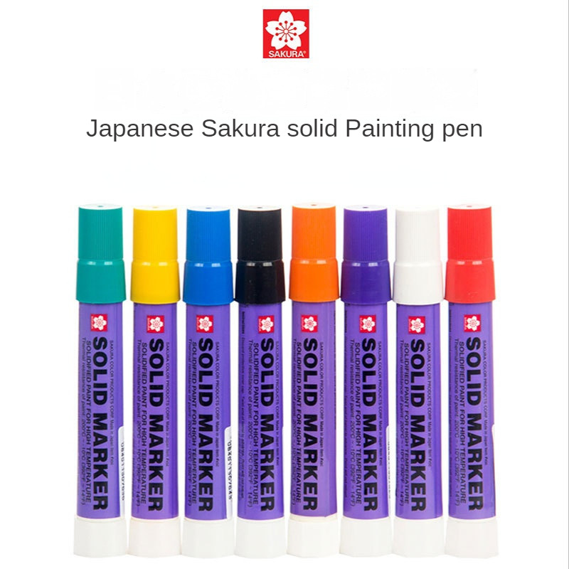 1pcs Sakura Solid Marker Solid paint pen Industrial Pen XSC Dry Can Write on Steel Plate Water Oil