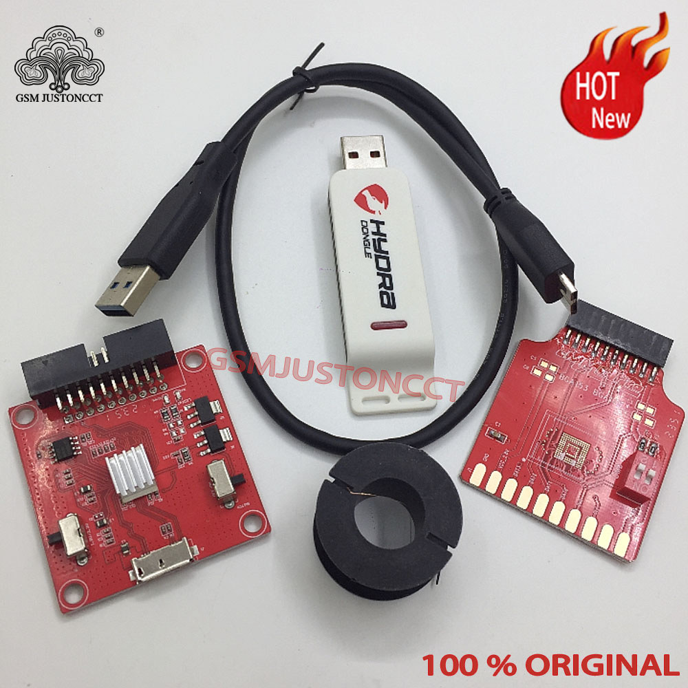 PROMO HARI INI  2024 Original New Hydra Dongle Tool And eMMC ISP Adapters Tool BGA153,BGA169,BGA221,