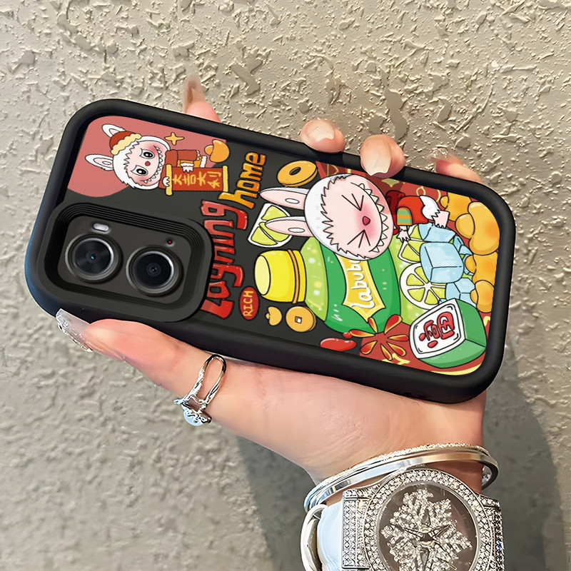 Casing Hp Untuk OPPO A36 OPPO A76 OPPO A96 Case Boneka Soda Kasing Premium Matte Cesing Compatible K